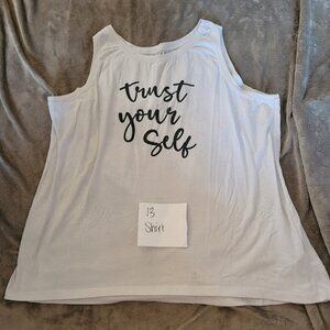 (SHIRT 13) - Women's Plus Size Tank Top